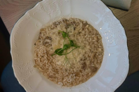 Ризотто с белыми грибами ПОСТНОЕ