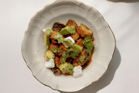 Салат из хрустящих баклажан ПОСТНОЕ