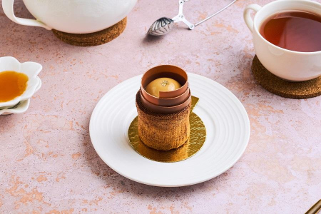 *Пирожное  Шу кофе- карамель NEW