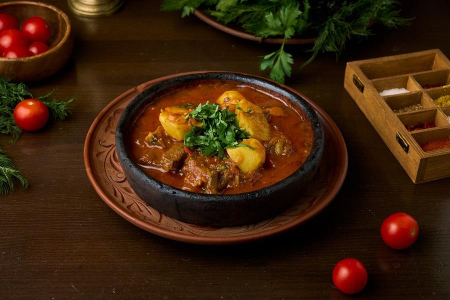 Чашушули с бараниной