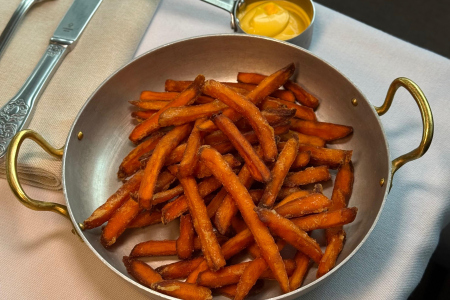 Батат фри с соусом ПОСТНОЕ