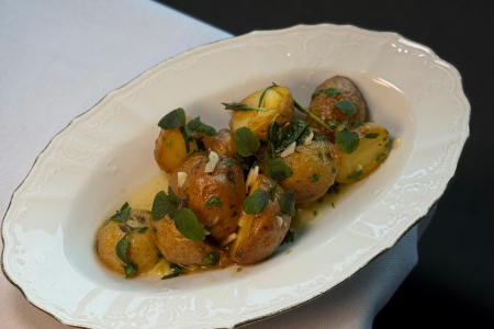 Молодой картофель с шалфеем ПОСТНОЕ