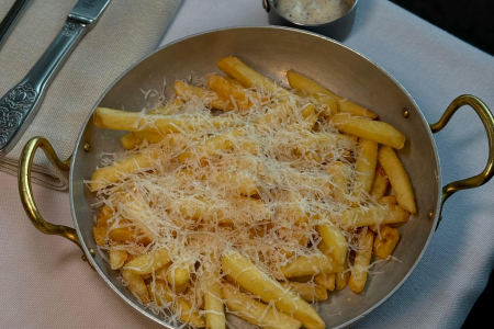 Картофель фри с соусом ПОСТНОЕ