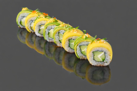  Пост  Ролл Манго авокадо